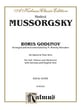 BORIS GODUNOV VOCAL SCORE cover